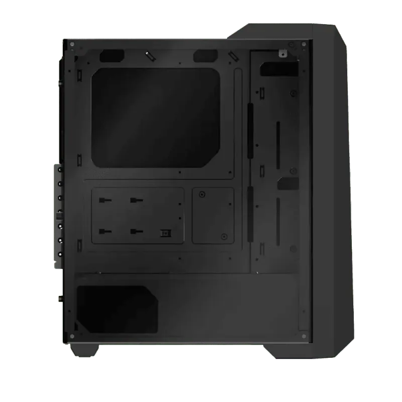 Mid Tower Gaming Case with Dual 200mm ARGB Fans & Tempered Glass  APOLLO M1