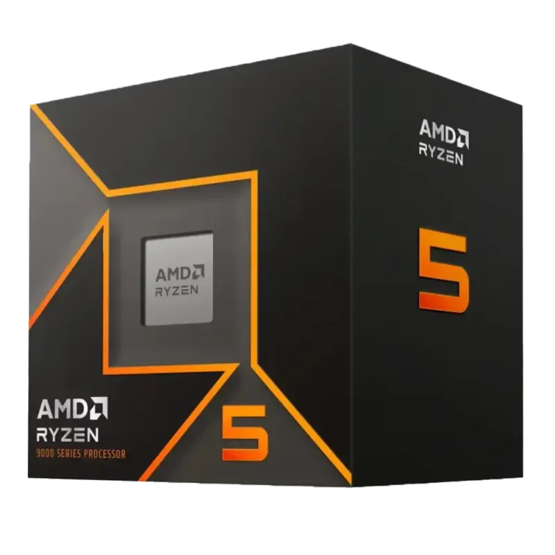 AMD Ryzen 5 9600 Processor (6-Core 12-Thread, Socket AM5)