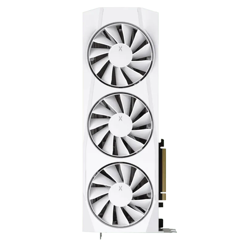 XFX Quicksilver AMD Radeon RX 9070 XT Graphics Card - White