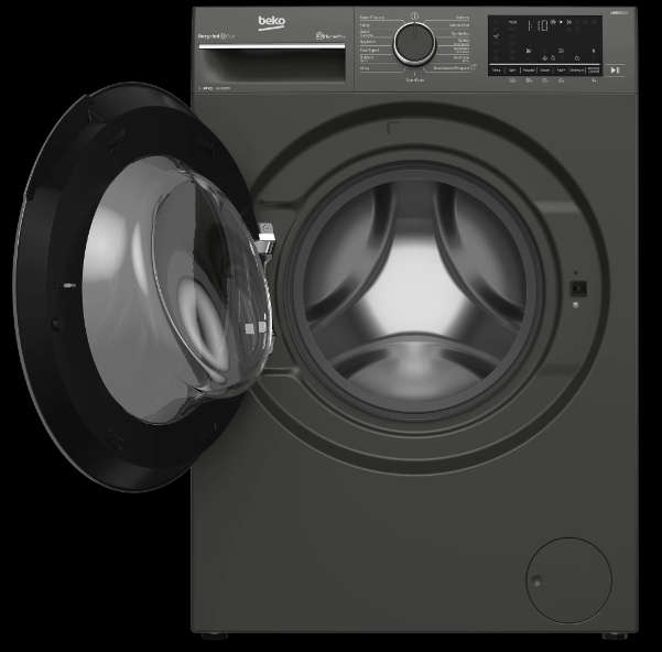Beko 10 kg Washing machine Grey Front Loader BAW201