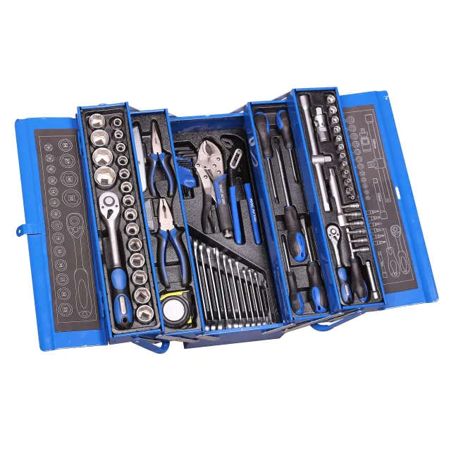 85-piece professional MAC AFRIC CRV tool kit in a 5-tray cantilever toolbox