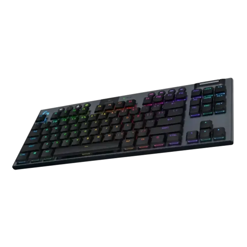 Logitech G915 X TKL Tenkeyless Wireless RGB Mechanical Gaming Keyboard  Black