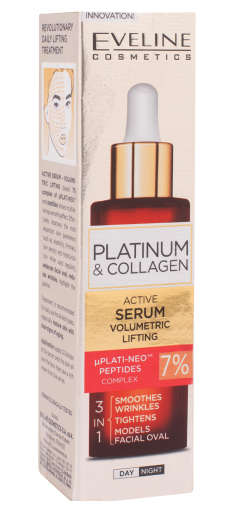 Eveline Platinum & Collagen Active Serum Volumetric Lifting 30ml