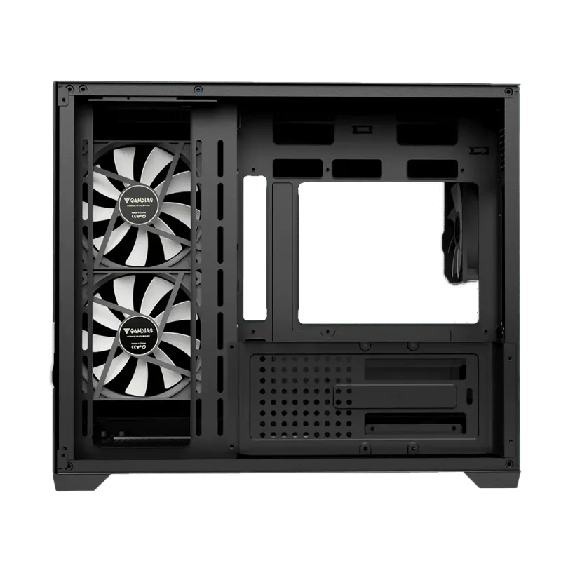 Gamdias AURA GC10M Gaming Case - Sleek Black Mid-Tower