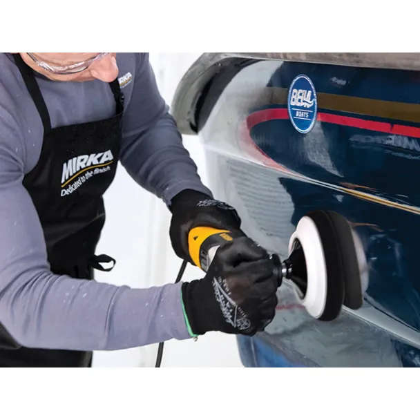 MIRKA Backing Pad Grip for Polisher, Soft Edge, 135mm