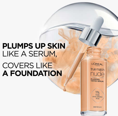 L'OREAL True Match Plumping Tinted Serum 6-7 Tan