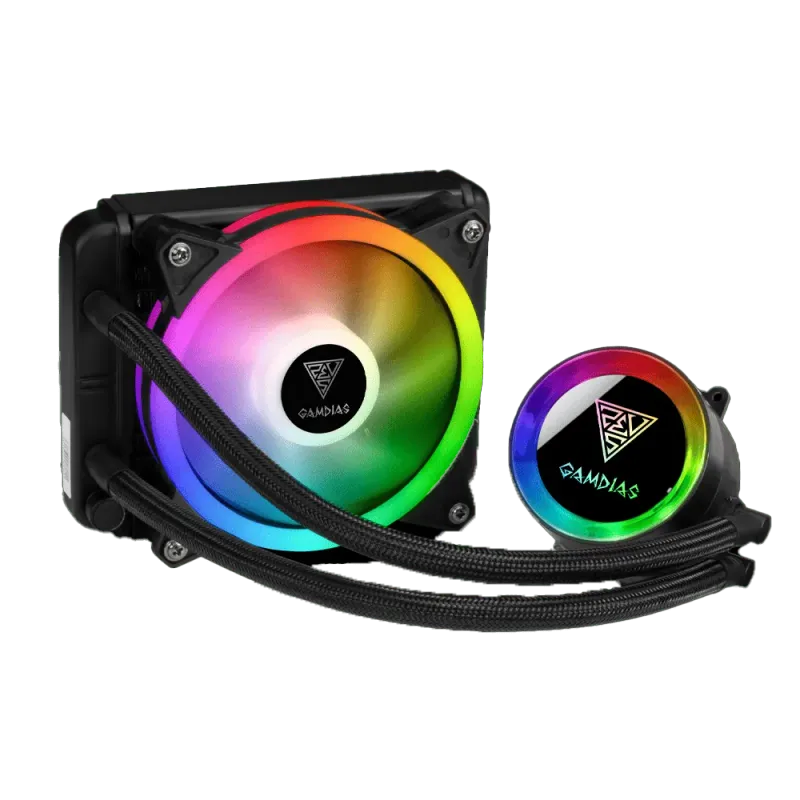 Gamdias Chione E2-120 LITE 2 Liquid CPU Cooler - High-Performance AIO Cooling