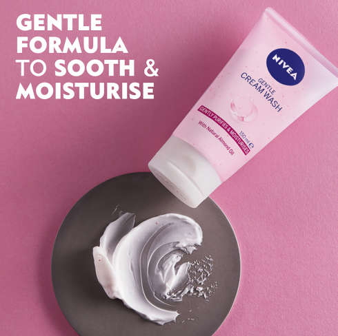 Nivea Gentle Cleansing Cream Wash 150ml