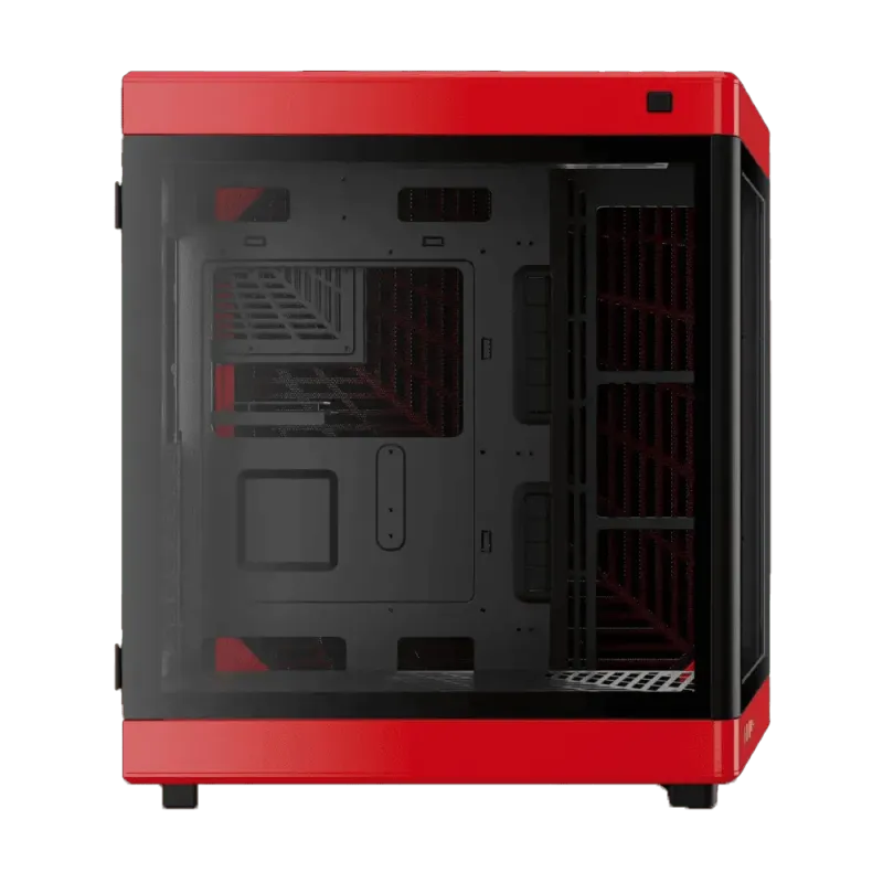 Gamdias Neso P1 Gaming Case in Black and Red