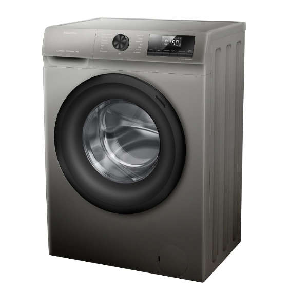 Hisense 9Kg Grey Front Loader Washing Machine WFQP9012VMT