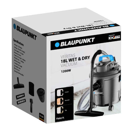 Blaupunkt Veritas 18L Wet & Dry Vacuum BVA100