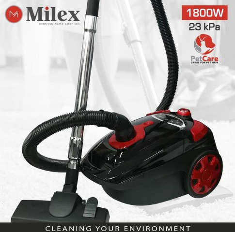 Milex 1800W Eco-Vac Vacuum Cleaner MVC001