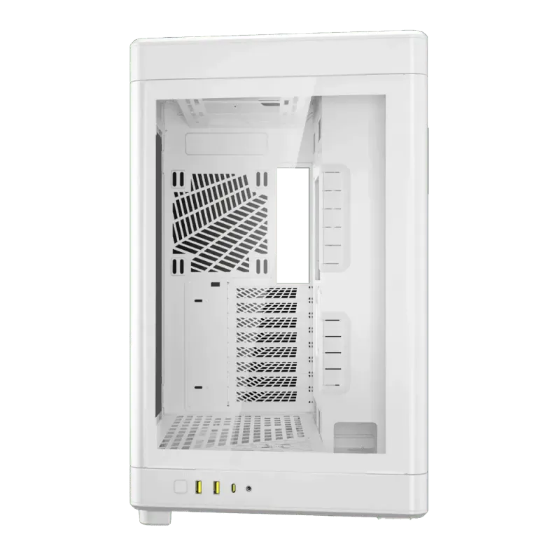 Gamdias Neso P1 Gaming Case - Stylish White Design