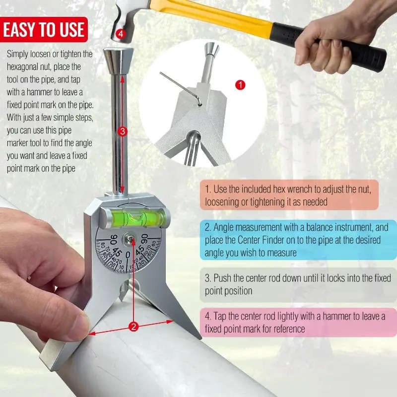 MAC AFRIC Pipe Centre Finder