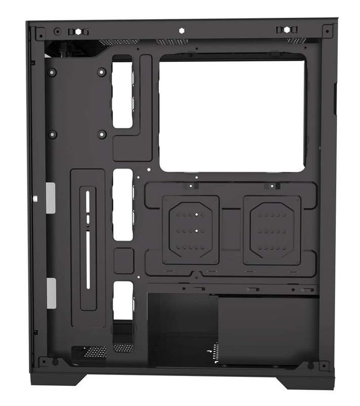 Armaggeddon Aquaron Pro Advanced ATX Gaming Case - Black
