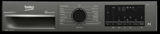 Beko 9 kg Grey Front Loader Washing Machine - BAW202