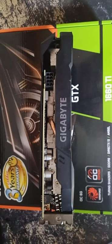 Gigabyte GTX 1660 Ti 6GB GDDR6 Graphics Card  With Original Box