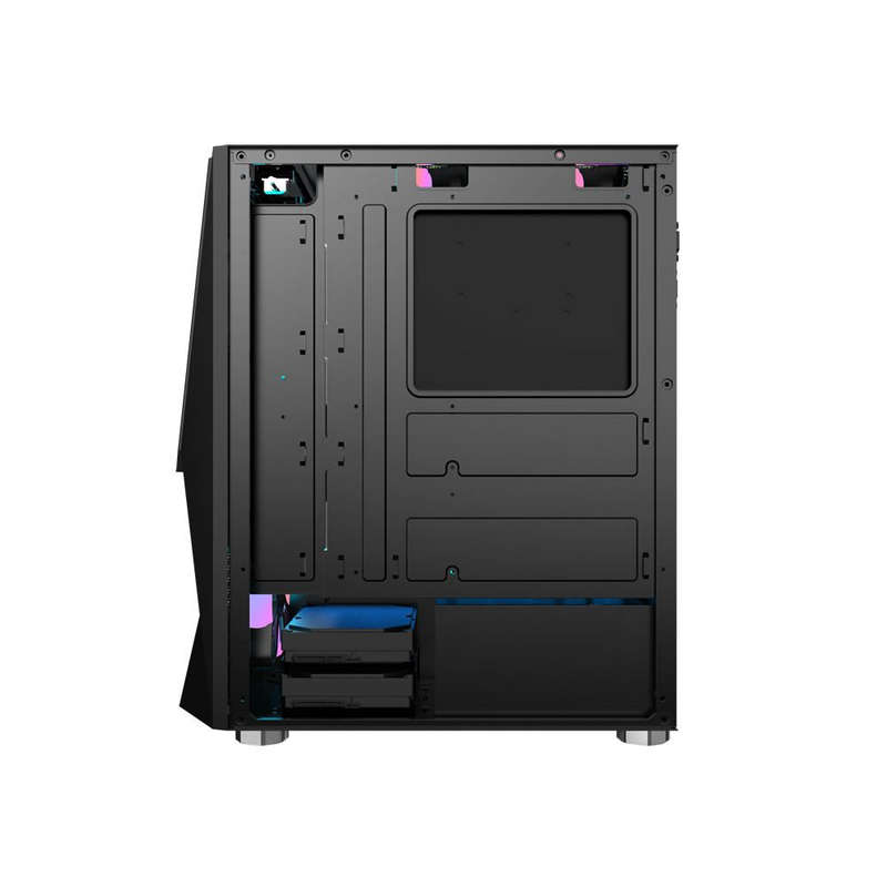Armaggeddon Tritron 1 ATX Gaming Case with 3xARGB Fans - Black