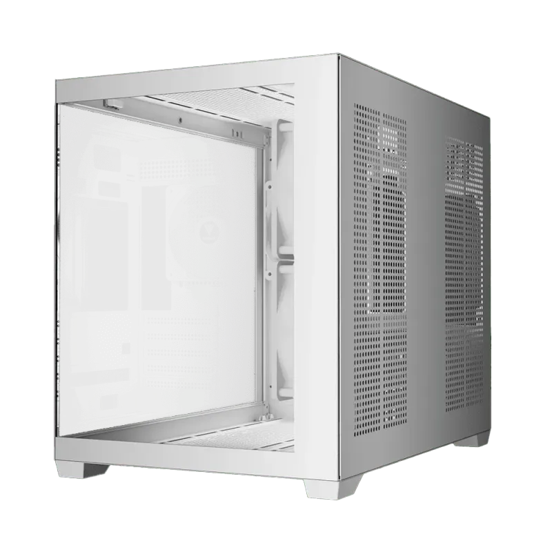 Gamdias AURA GC10M White Gaming Case - Stylish and Functional