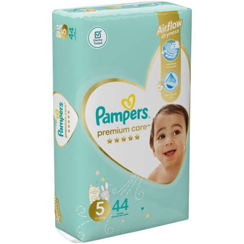 Pampers Premium Care Nappies Size 5 44's