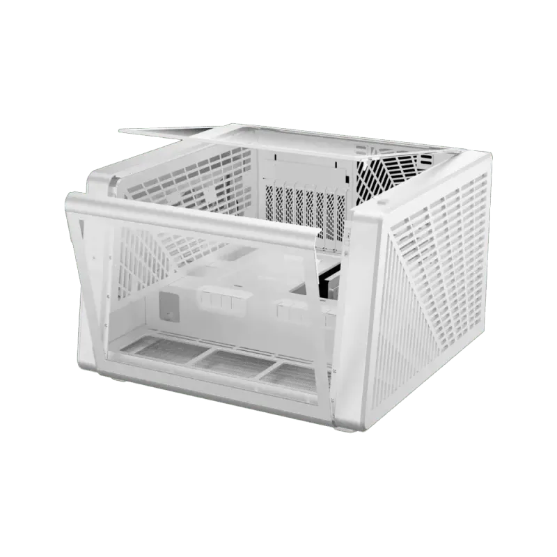 Gamdias Neso P1 Gaming Case - Stylish White Design