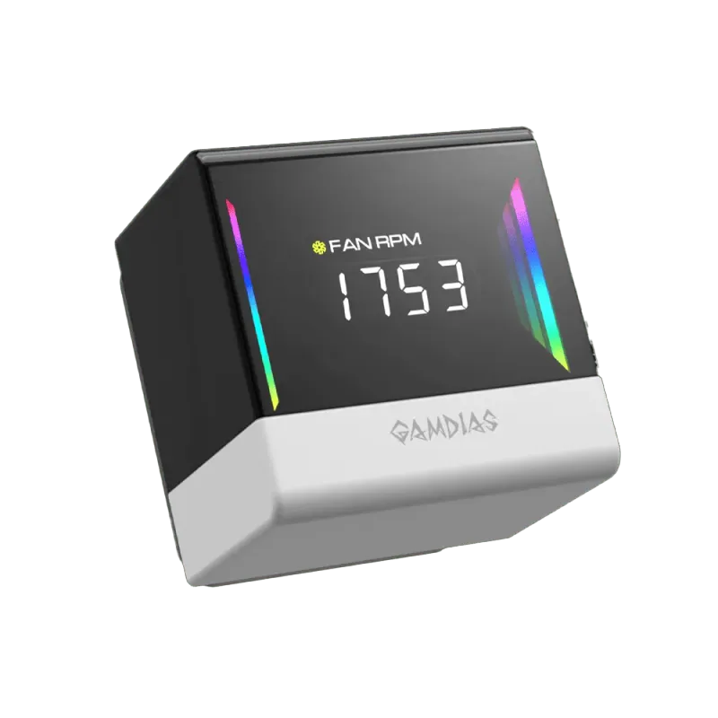 Gamdias Chione E4-240 Liquid Cooling System - White Edition