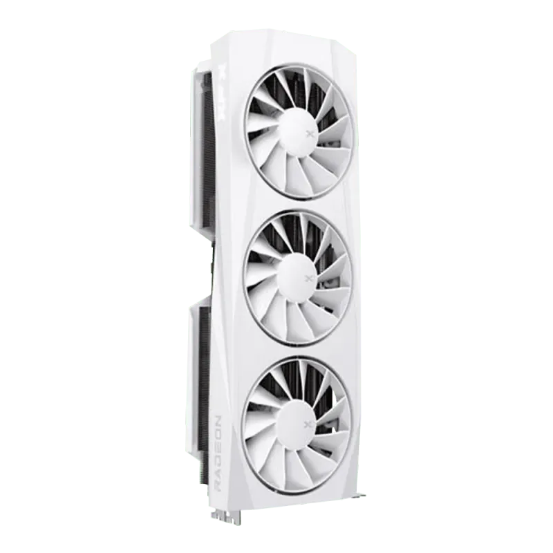 XFX Quicksilver AMD Radeon RX 9070 XT Graphics Card - White