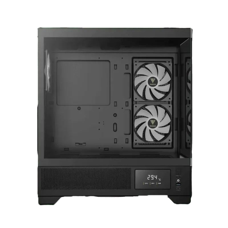 Gamdias Atlas M1 Black Tempered Glass Gaming Case Overview