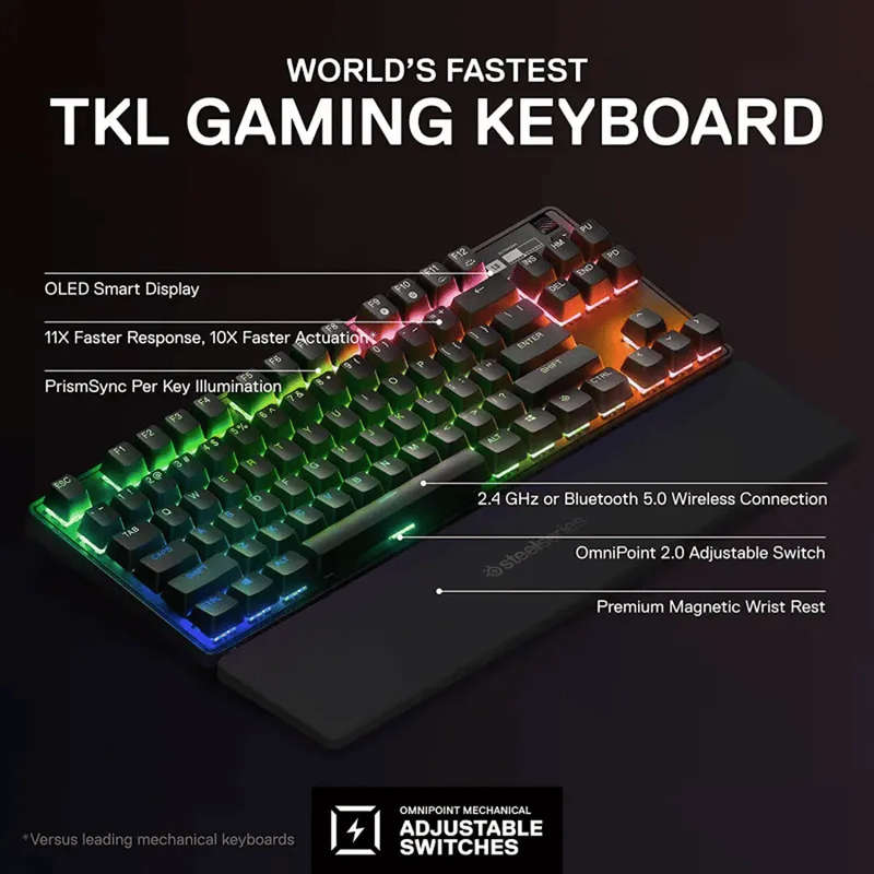 SteelSeries Apex Pro TKL Wireless 2023 Edition