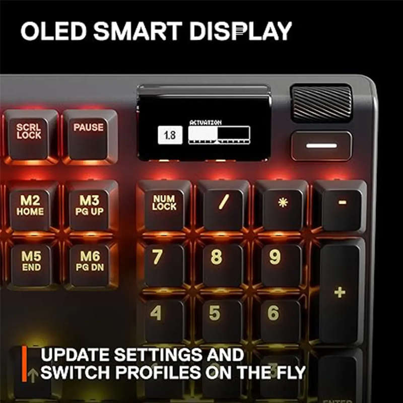 SteelSeries Apex Pro RGB Mechanical Gaming Keyboard