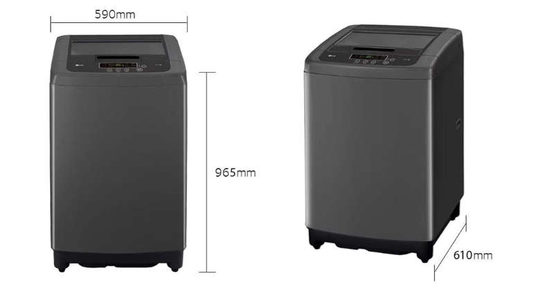 LG 13KG Top Loader Smart Inverter Washing Machine T1385NEHT2