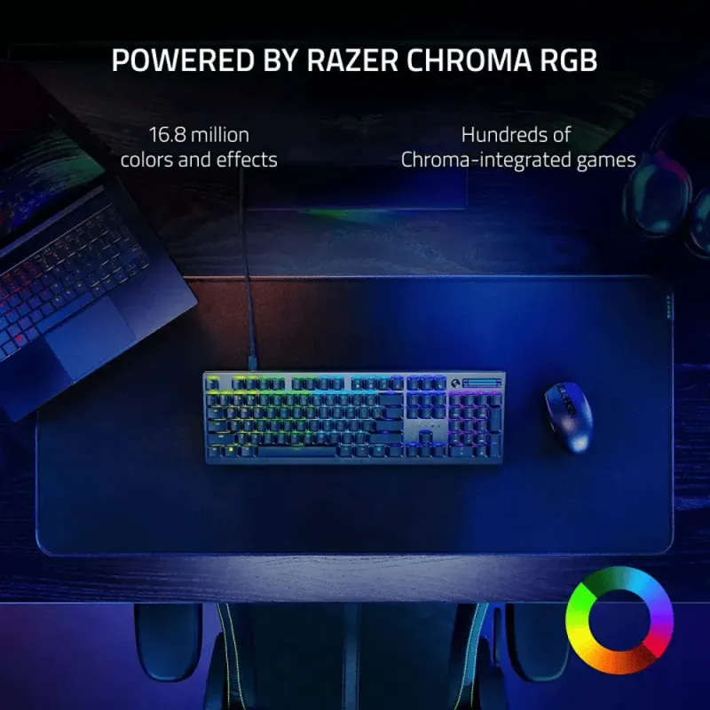 Razer DeathStalker V2 Gaming Keyboard  Precision & Durability