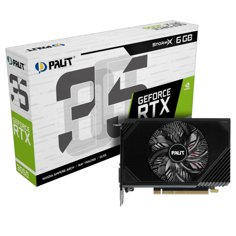 Palit GeForce RTX 3050 StormX 6GB Gaming Graphics Card