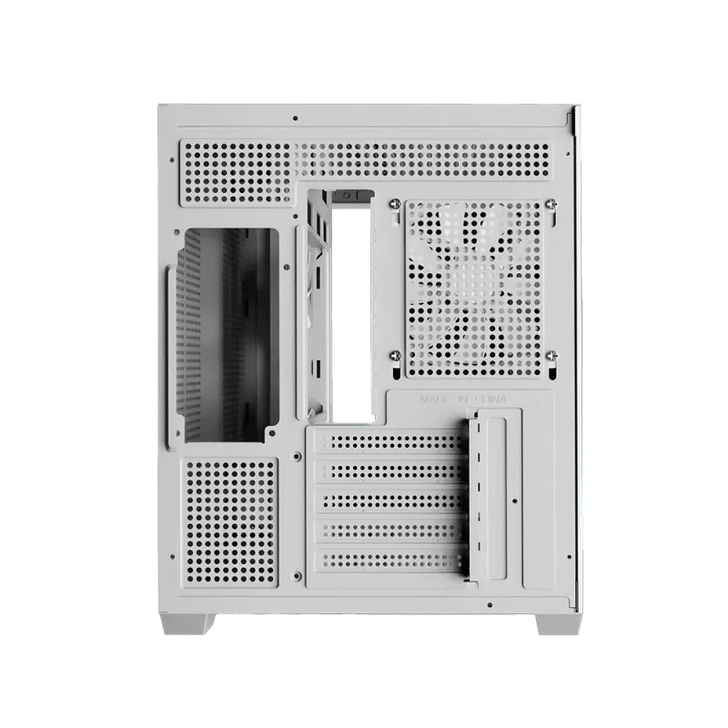 Gamdias AURA GC10M White Gaming Case - Stylish and Functional
