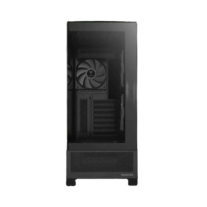 Gamdias Atlas M1 Black Tempered Glass Gaming Case Overview