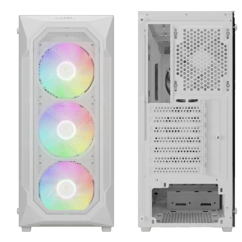 GAMDIAS AURA GC1 Elite White Gaming Case