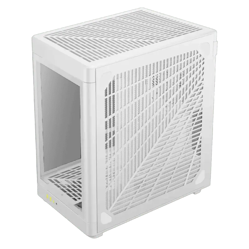 Gamdias Neso P1 Gaming Case - Stylish White Design