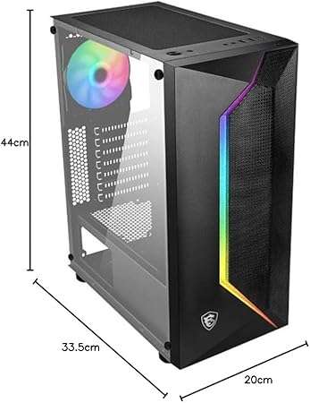 MSI Vampiric MAG 100R ATX Gaming Case - Black
