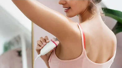 Philips Satinelle Essential Corded Compact Epilator White/pink BRE235/00