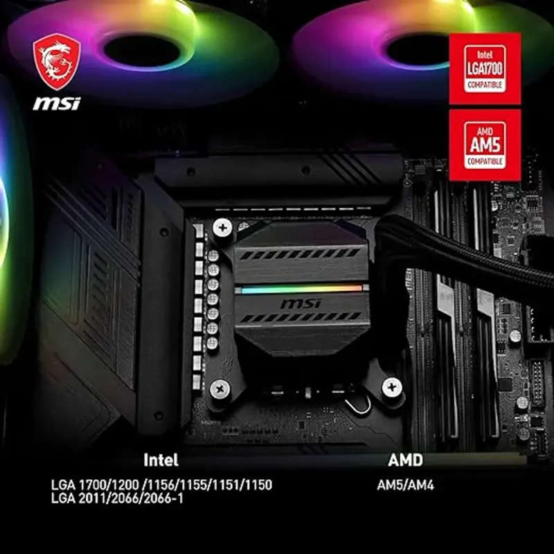 MSI MAG CoreLiquid M240 - Premium Liquid CPU Cooler