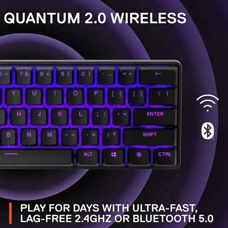 SteelSeries Apex Pro Mini Wireless Mechanical Gaming Keyboard