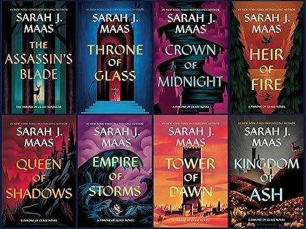 Throne of Glass Box Set (Books 18)  Hardcover