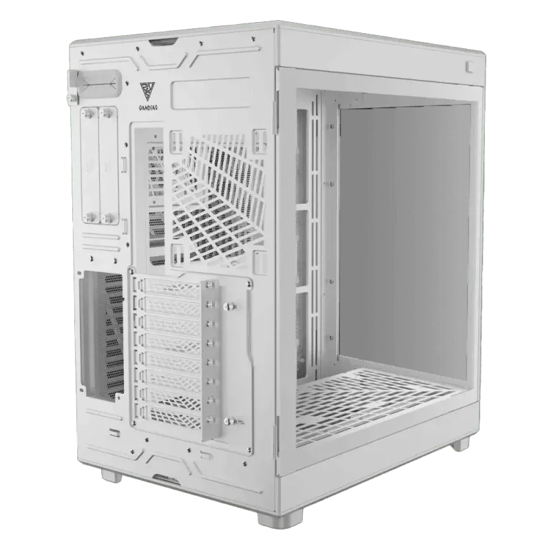 Gamdias Neso P1 Gaming Case - Stylish White Design