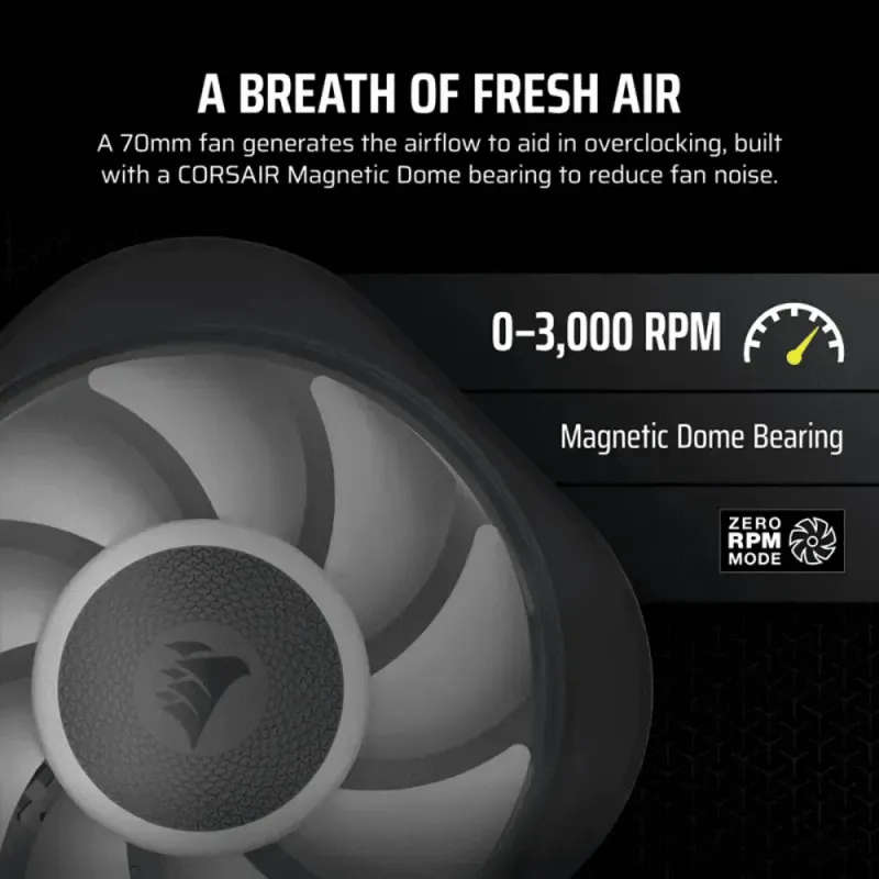 Corsair iCUE LINK CapSwap Module  VRM Fan