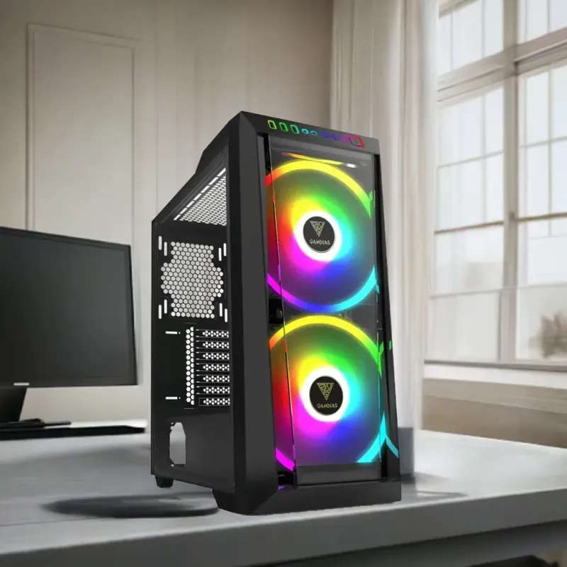Gamdias APOLLO M2 Tempered Glass Gaming Case