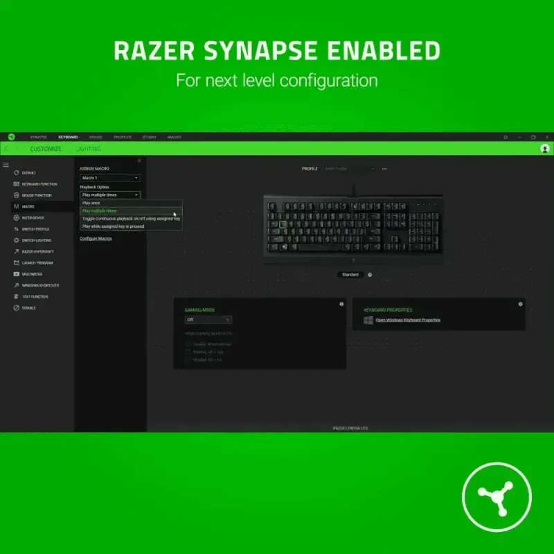 Razer Cynosa Lite Essential Gaming Keyboard