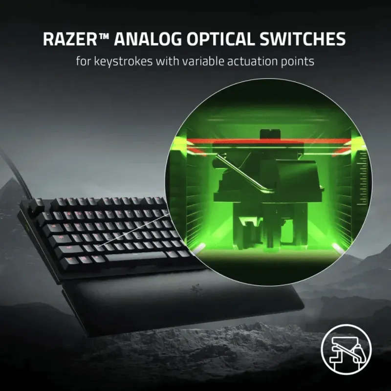 Razer Huntsman V2 Analog Gaming Keyboard  Precision & Performance