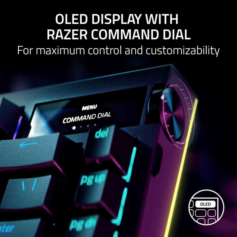 Razer BlackWidow V4 Pro 75% Wireless Gaming Keyboard