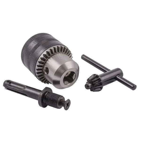 TORK CRAFT 13 MM Drill Chuck with key & SDS-Plus Adapter