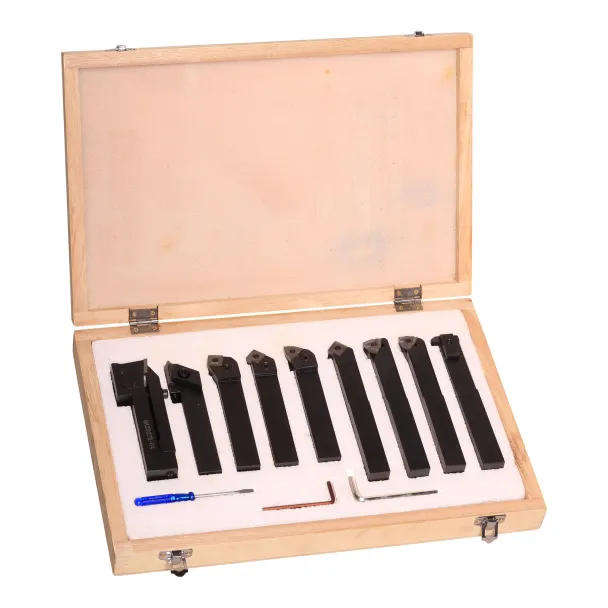 9 PCS 20 MM Indexable Lathe Cutter Set